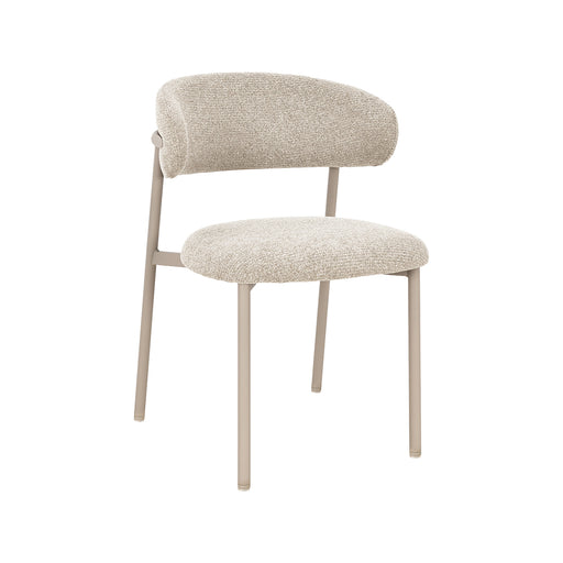 Eetkamerstoel Kaito Geweven Beige 55x57x80 cm-Eetkamerstoelen-LABEL51