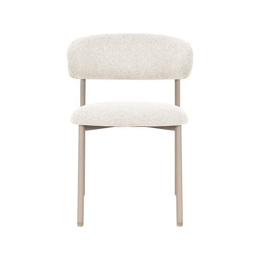 Eetkamerstoel Kaito Stof Naturel 55x57x80 cm-Eetkamerstoelen-LABEL51