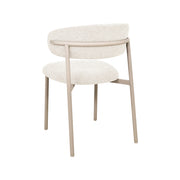 Eetkamerstoel Kaito Stof Naturel 55x57x80 cm-Eetkamerstoelen-LABEL51