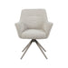 Eetkamerstoel Kimora - Naturel - Royal Boucle - Taupe Metalen-Eetkamerstoelen-LABEL51