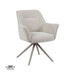 Eetkamerstoel Kimora - Naturel - Royal Boucle - Taupe Metalen-Eetkamerstoelen-LABEL51