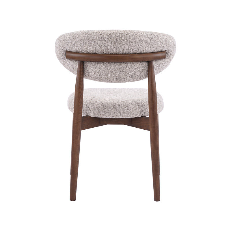 Eetkamerstoel Kyoto Geweven Beige 58x56x81 cm-Eetkamerstoelen-LABEL51