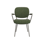 Eetkamerstoel Lausanne Forest Royal Boucle Forest 61x64x89 cm-Eetkamerstoelen-LABEL51
