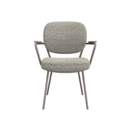 Eetkamerstoel Lausanne Mushroom Royal Boucle Brons 61x64x89 cm-Eetkamerstoelen-LABEL51