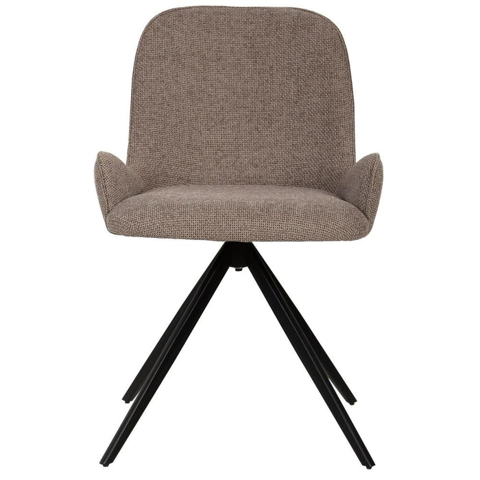 Eetkamerstoel Leander Polyester Crème 719897-PTMD