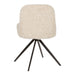 Eetkamerstoel Leander Polyester Crème 724887-PTMD