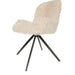 Eetkamerstoel Leander Polyester Crème 724887-PTMD