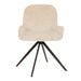 Eetkamerstoel Leander Polyester Crème 724887-PTMD