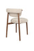 Eetkamerstoel Lee Polyester Beige 57x46 cm-Eetkamerstoelen-Creating Home