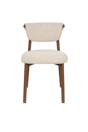 Eetkamerstoel Lee Polyester Beige 57x46 cm-Eetkamerstoelen-Creating Home