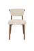 Eetkamerstoel Lee Polyester Beige 57x46 cm-Eetkamerstoelen-Creating Home