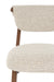 Eetkamerstoel Lee Polyester Beige 57x46 cm-Eetkamerstoelen-Creating Home
