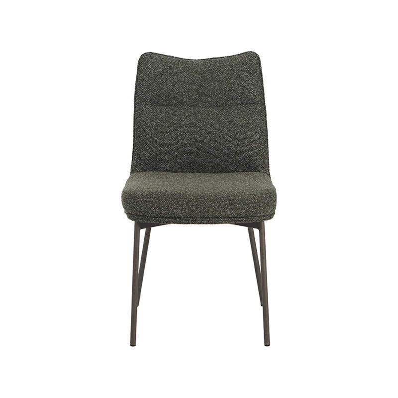 Eetkamerstoel Lennon Forest Royal Boucle 50x65x89 cm-Eetkamerstoelen-LABEL51