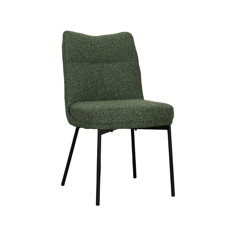 Eetkamerstoel Lennon Forest Royal Boucle 50x65x89 cm-Eetkamerstoelen-LABEL51
