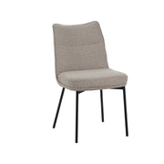 Eetkamerstoel Lennon Naturel Royal Boucle 50x65x89 cm-Eetkamerstoelen-LABEL51