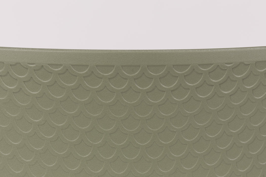 Eetkamerstoel Leon Polypropyleen Groen 49x44.5 cm-Eetkamerstoelen-Creating Home
