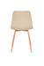 Eetkamerstoel Leon Steel Beige 49x44 cm-Eetkamerstoelen-Creating Home