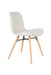 Eetkamerstoel Lester Polyester Beige 51x55.5 cm-Eetkamerstoelen-Creating Home