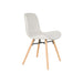 Eetkamerstoel Lester Polyester Beige 51x55.5 cm-Eetkamerstoelen-Creating Home