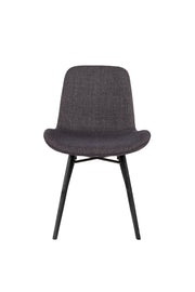 Eetkamerstoel Lester Stof Donkergrijs 55x50 cm-Eetkamerstoelen-Creating Home