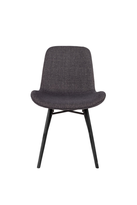 Eetkamerstoel Lester Chair Stof, Beech wood Grijs, sfeerbeeld 2