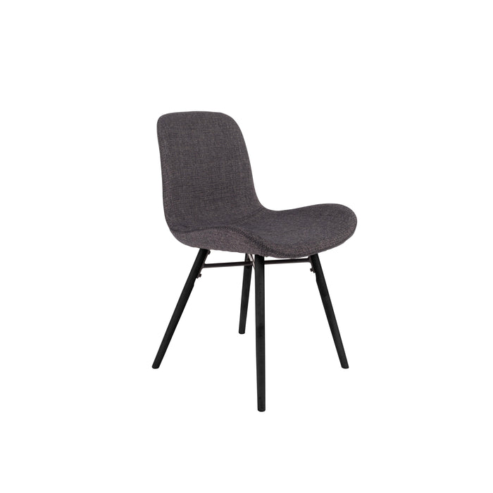 Eetkamerstoel Lester Stof Donkergrijs 55x50 cm-Eetkamerstoelen-Creating Home