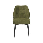 Eetkamerstoel Liam Geweven Hunter 48x62x83 cm-Eetkamerstoelen-LABEL51