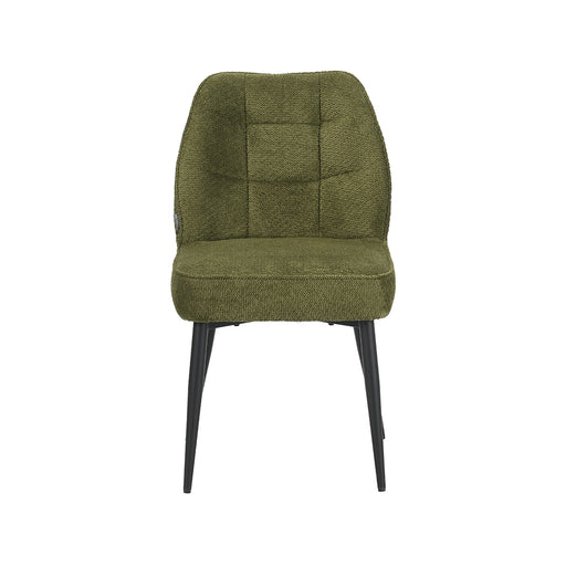Eetkamerstoel Liam Geweven Hunter 48x62x83 cm-Eetkamerstoelen-LABEL51