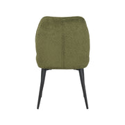 Eetkamerstoel Liam Geweven Hunter 48x62x83 cm-Eetkamerstoelen-LABEL51