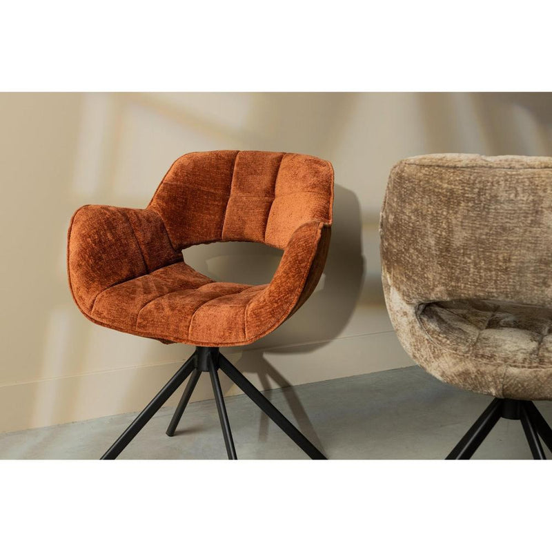 Eetkamerstoel Link Bruin Eetkamerstoelen-Eetkamerstoelen-PTMD