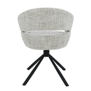 Eetkamerstoel Linn Bisque Oasis Draaibaar 58 cm 58x62x85 cm-Eetkamerstoelen-Livingfurn