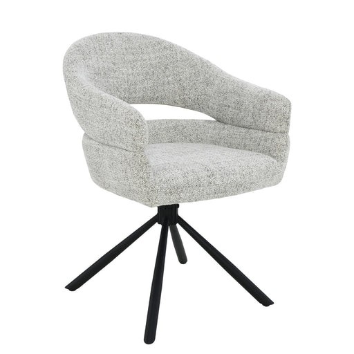 Eetkamerstoel Linn Bisque Oasis Draaibaar 58 cm 58x62x85 cm-Eetkamerstoelen-Livingfurn