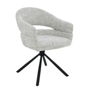 Eetkamerstoel Linn Bisque Oasis Draaibaar 58 cm 58x62x85 cm-Eetkamerstoelen-Livingfurn