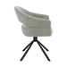Eetkamerstoel Linn Taupe Draaibaar 58 cm 58x62x85 cm-Eetkamerstoelen-Livingfurn