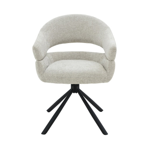 Eetkamerstoel Linn Toffee Draaibaar 58 cm 58x62x85 cm-Eetkamerstoelen-Livingfurn