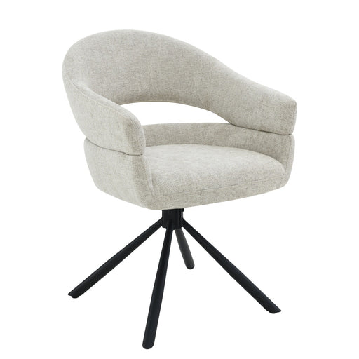 Eetkamerstoel Linn Toffee Draaibaar 58 cm-Eetkamerstoelen-Livingfurn