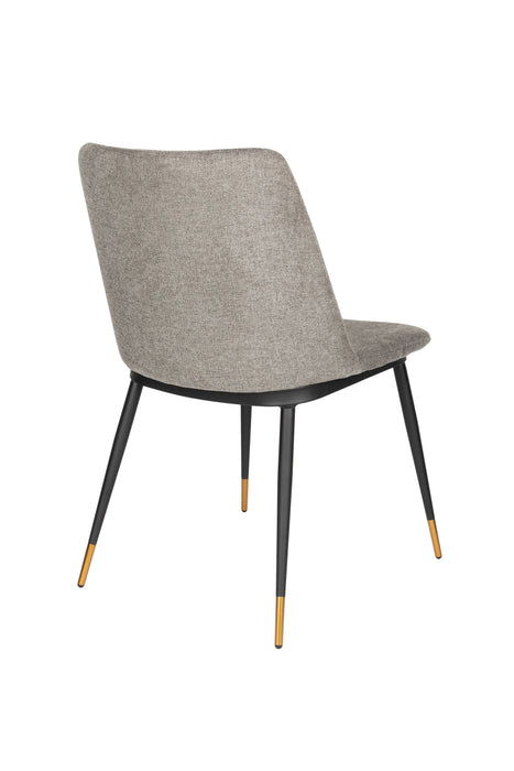 Eetkamerstoel Lionel Light Nylon en polyester Grijs 63x49.6 cm-Fauteuils-Creating Home