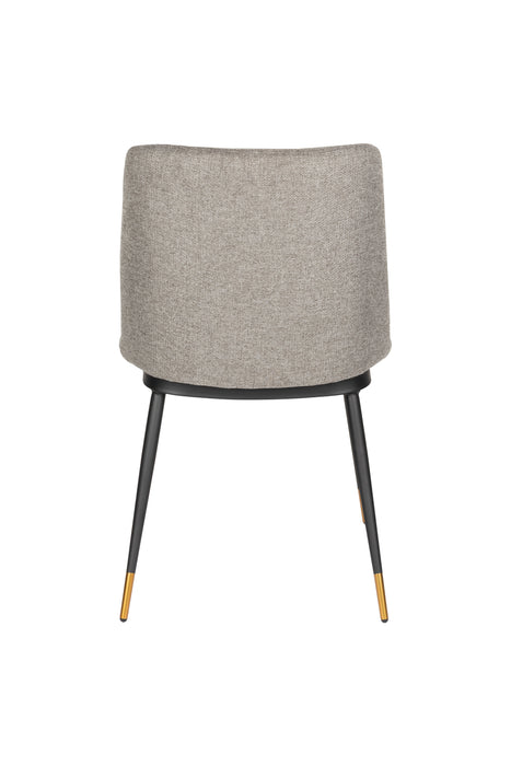 Eetkamerstoel Lionel Light Nylon en polyester Grijs 63x49.6 cm-Fauteuils-Creating Home