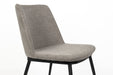Eetkamerstoel Lionel Light Nylon en polyester Grijs 63x49.6 cm-Fauteuils-Creating Home