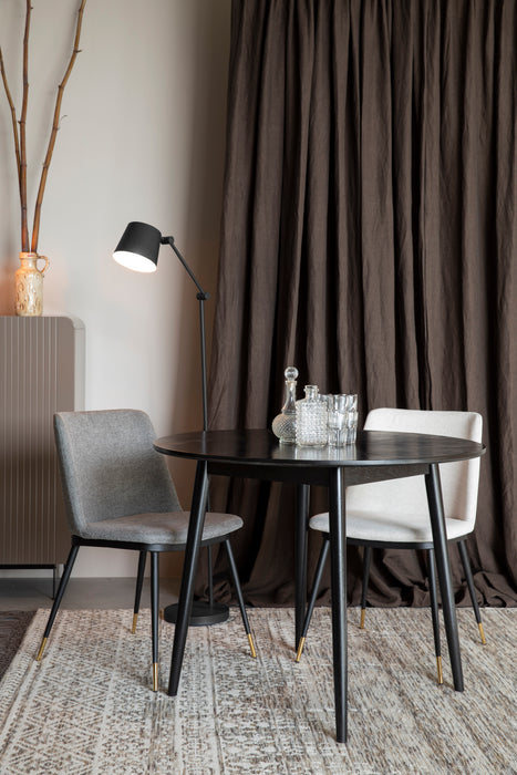 Eetkamerstoel Lionel Nylon en polyester Beige 63x49.6 cm-Eetkamerstoelen-Creating Home