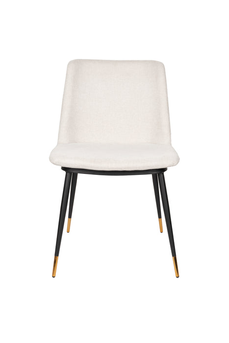 Eetkamerstoel Lionel Nylon en polyester Beige 63x49.6 cm-Eetkamerstoelen-Creating Home