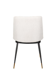 Eetkamerstoel Lionel Nylon en polyester Beige 63x49.6 cm-Eetkamerstoelen-Creating Home