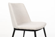 Eetkamerstoel Lionel Nylon en polyester Beige 63x49.6 cm-Eetkamerstoelen-Creating Home