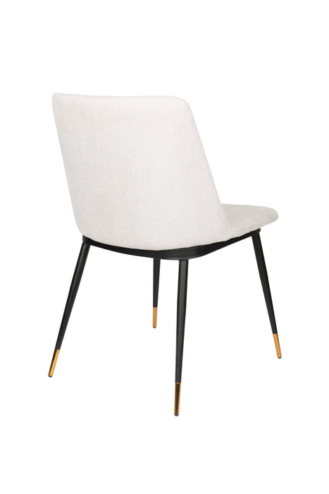 Eetkamerstoel Lionel Nylon en polyester Beige 63x49.6 cm-Fauteuils-Creating Home