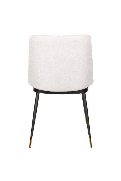 Eetkamerstoel Lionel Nylon en polyester Beige 63x49.6 cm-Fauteuils-Creating Home