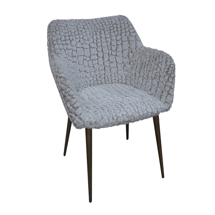 Eetkamerstoel Lisboa Haarweefsel Beige-Eetkamerstoelen-PTMD