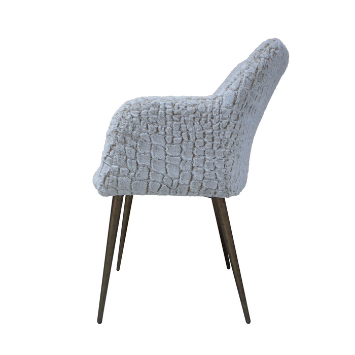 Eetkamerstoel Lisboa Haarweefsel Beige-Eetkamerstoelen-PTMD