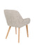 Eetkamerstoel Loua Polyester Bruin 59x59 cm-Eetkamerstoelen-Creating Home