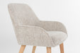 Eetkamerstoel Loua Polyester Bruin 59x59 cm-Eetkamerstoelen-Creating Home