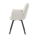 Eetkamerstoel Louise Beige Draaibaar 58 cm-Eetkamerstoelen-Livingfurn